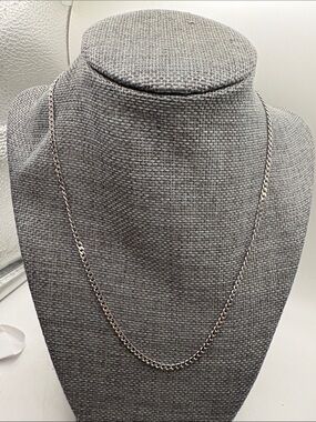 Polished 925 sterling Silver Link Chain Necklace - made in Italy 🇮🇹